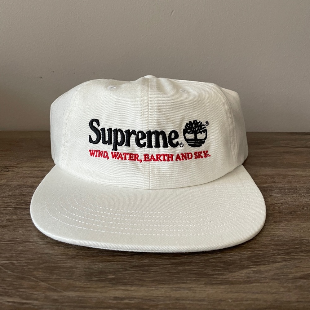 Supreme x Timbaland White Hat Authentic Spring 2020 Release Collab Limited